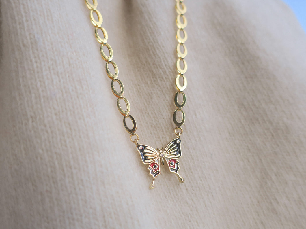 Wanderlust Butterfly Necklace
