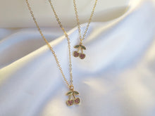 Load image into Gallery viewer, Heart Cherry Necklace

